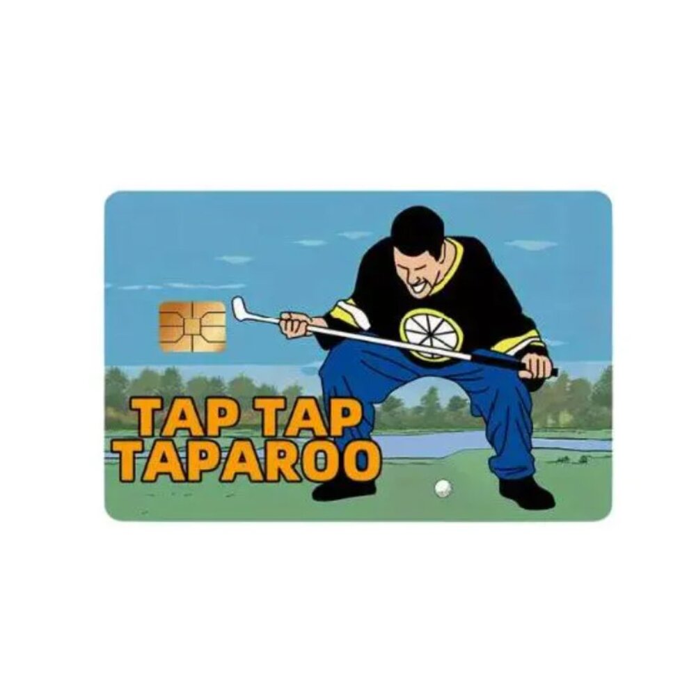 Happy Gilmore Card Skin Sticker | Adam Sandler
